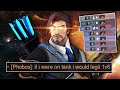 I kept killing the ENEMY TRACER as HANZO who blamed his TEAMMATES for losing - Overwatch