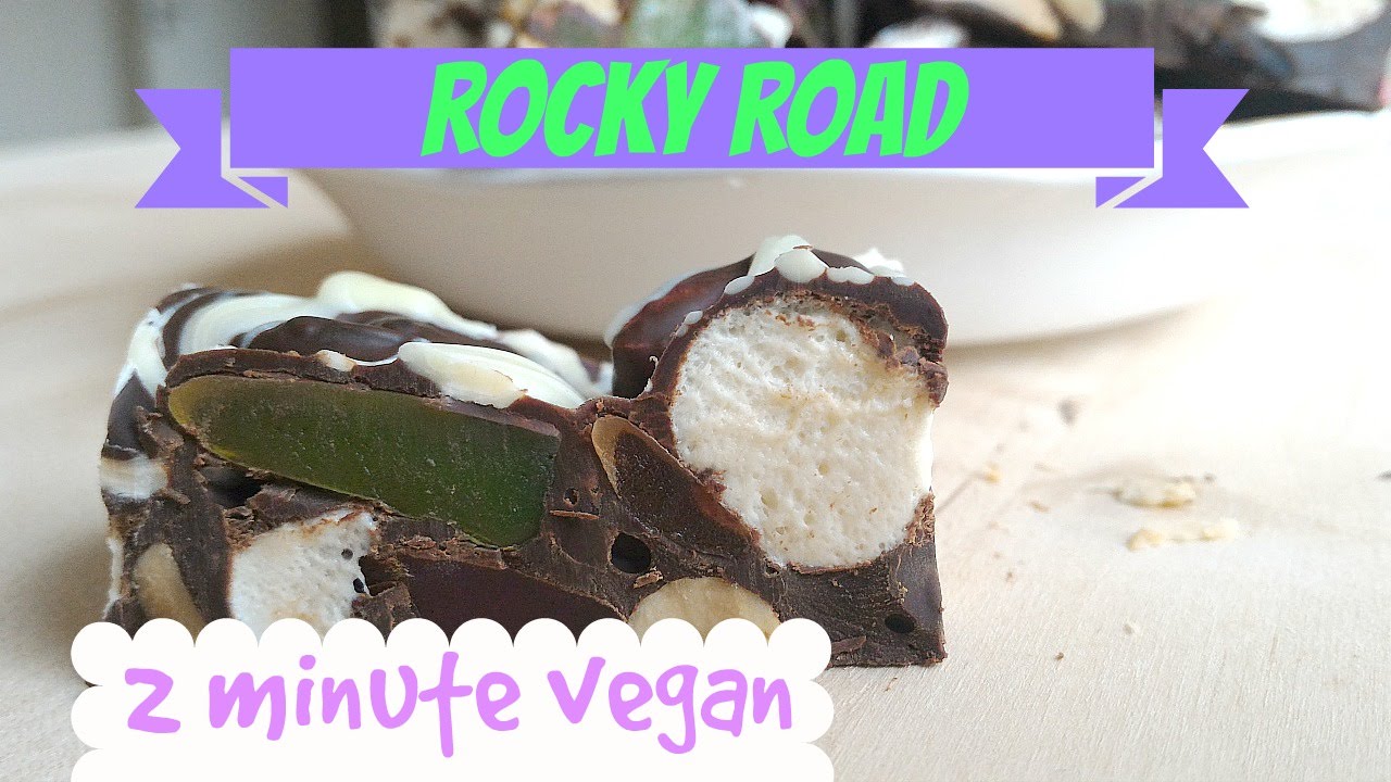 Rocky Road - 2 minute vegan [vegan for beginners]