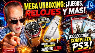 💥 ¡EL UNBOXING DEFINITIVO! 5 Relojes, PS3 y una Sorpresa que NO esperaba 😱