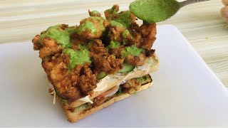 Extra Crispy Fried Chicken Sandwich | Kfc style fried Chicken Shorts