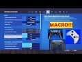 HOW TO GET A MACRO ON PS4/XBOX ONE!!! (Edit Insanely Fast on Fortnite!)