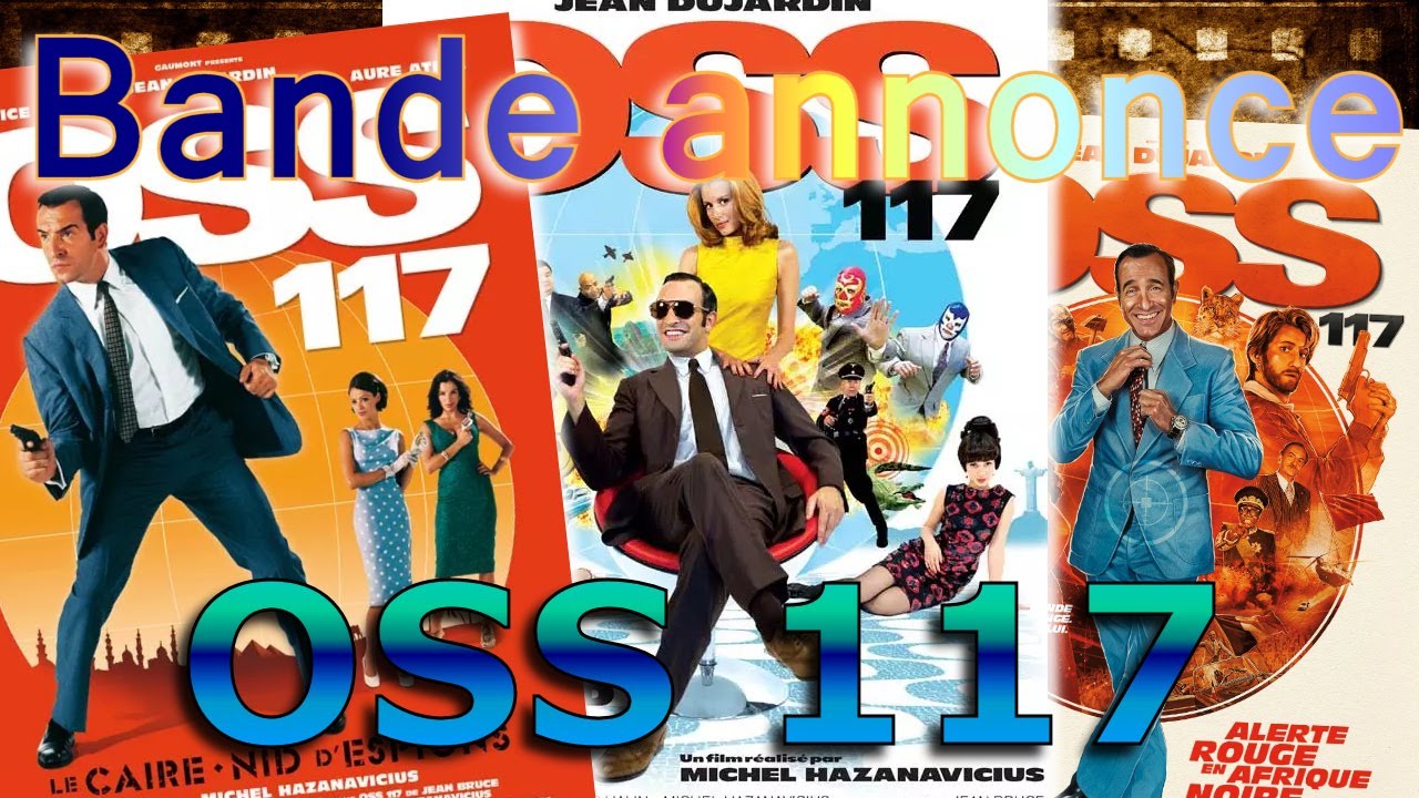 Bande annonce OSS 117 Le Caire, nid d'espions. Rio ne répond plus