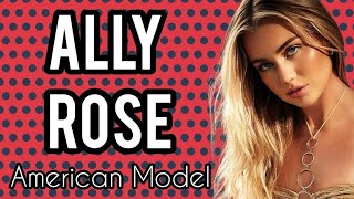 Ally Rose - New American Fashion Model | ❤️🧡 Instagram, Tiktoks, Lifestyle, Age, Biography