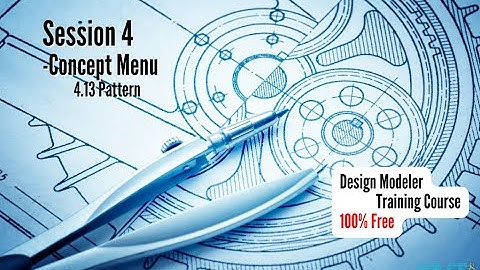 ANSYS Design Modeler Full Free Course, Session 4.13: Pattern