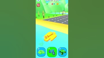 Shape-shifting Funny Race Gameplay new hyper casual games #254 #shorts #shapeshifting #funny #viral