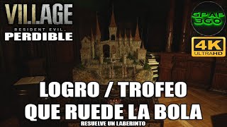 Resident Evil 8 Village | Achievement / Trophy: Let the Ball Roll (How to Solve a Maze) MISSABLE screenshot 5