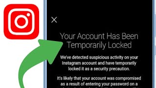 How to unlock instagram account without OTP, Your instagram is temporarily Locked problem fixed