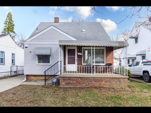 6076 Warwick Street, Detroit, MI home video tour