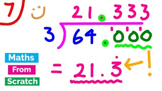 How to do Short Division - Level 7 - [Using Easy Timestables]