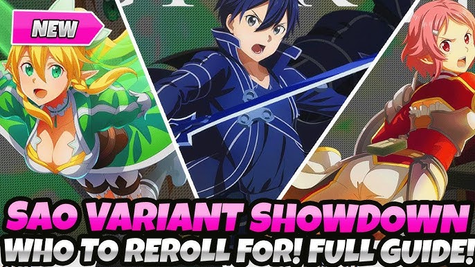 Sword Art Online Variant Showdown Gameplay (Android, Ios) - Youtube