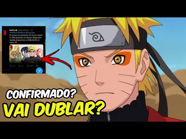 naruto shippuden dublado na netflix｜TikTok Search