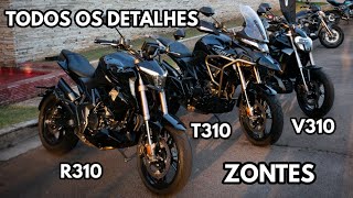 ZONTES R310 T310 V310 | TODOS OS DETALHES DE CADA VERSÃO E UM RÁPIDO FEEDBACK