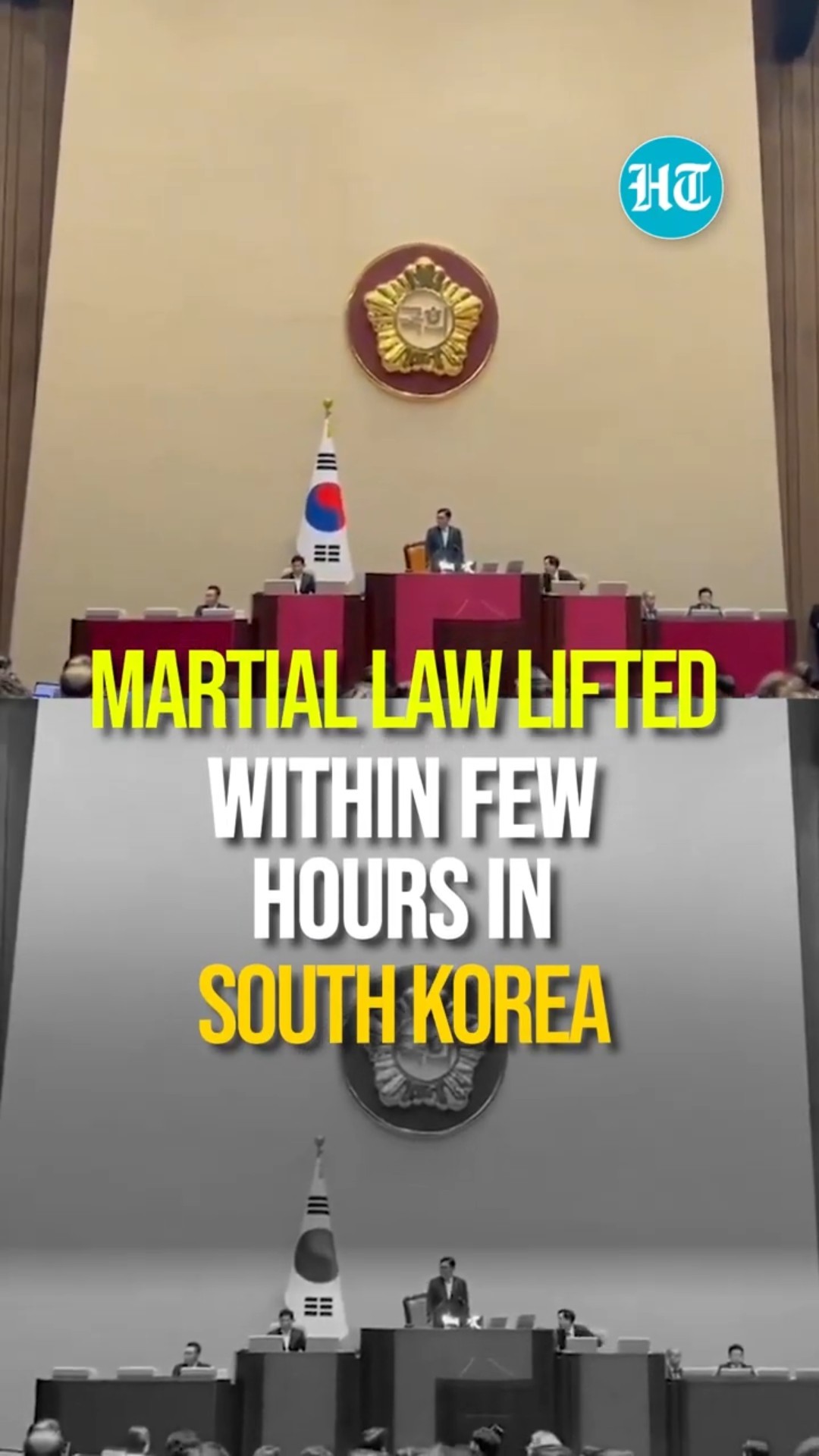 South Korean National Assembly Declares Martial Law Invalid, Opposition Seeks to Impeach President