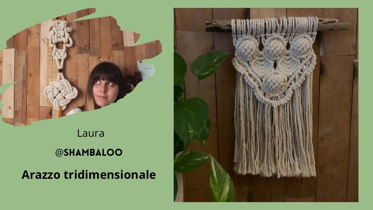 Arazzo Da Parete In Macramè VIONNPPT, Foglie E Piume In Cotone, 50x70 Cm, Stile Boho Per Soggiorno E Camera - 2