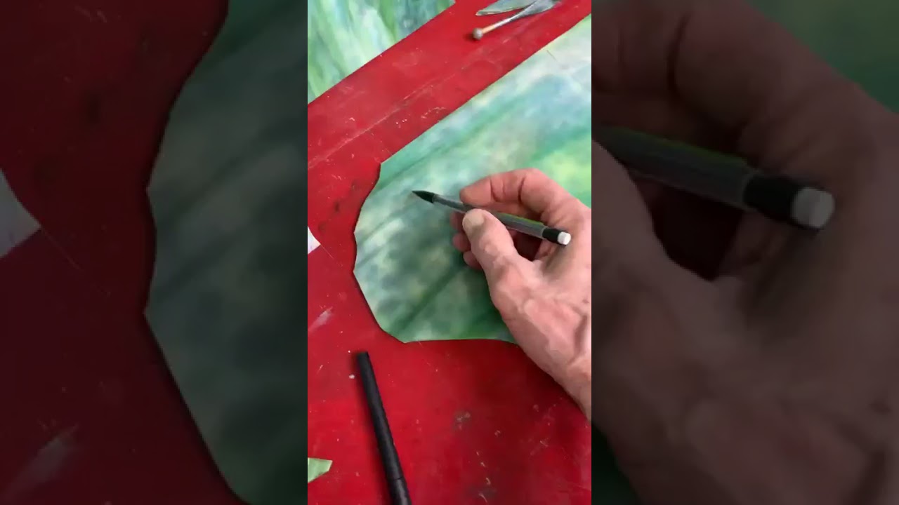 16x16 inch lead came panel tutorial #9