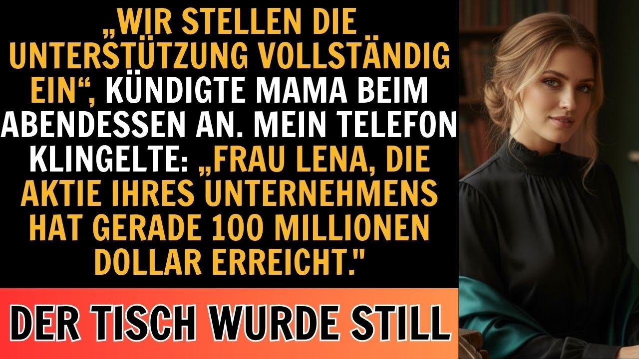Beim Familientreffen wurde ich unterbrochen – bis mein Assistent laut ‚Der CEO ist dran!‘ rief