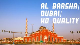 Dubai Driving Around Al Barsha Hd Quality And Beautiful Mosque