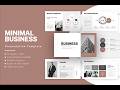 Minimal Business Presentation Template | Clean &amp; Professional Slides