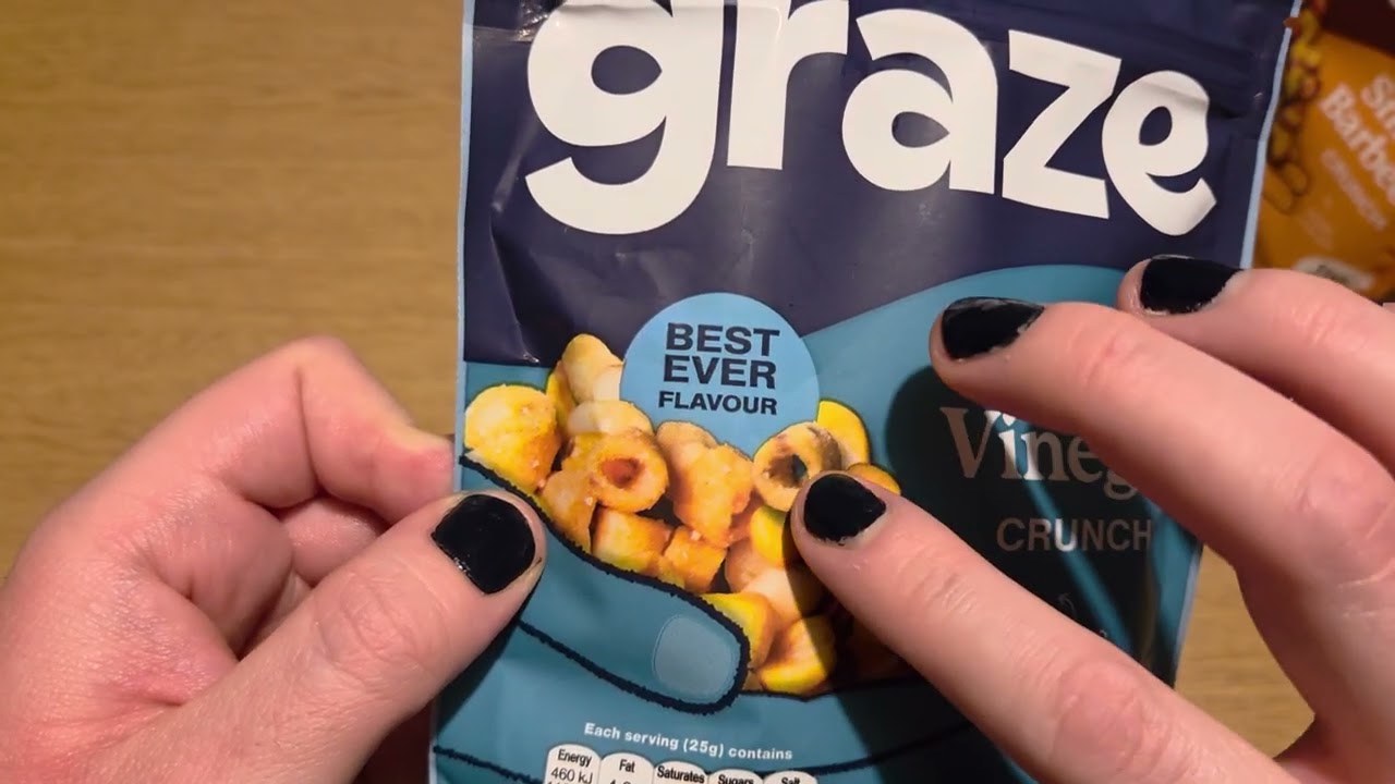 ASMR Graze Crinkles & Inaudible Whispering 