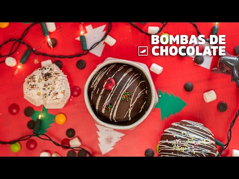 ¡KABOOM💣💥! Aprende a preparar deliciosas bombas de chocolate 🍫😋 | #Chilantojos | CHILANGO