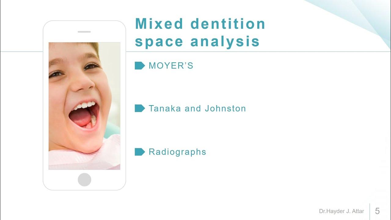 Orthodontic SPACE ANALYSIS YouTube