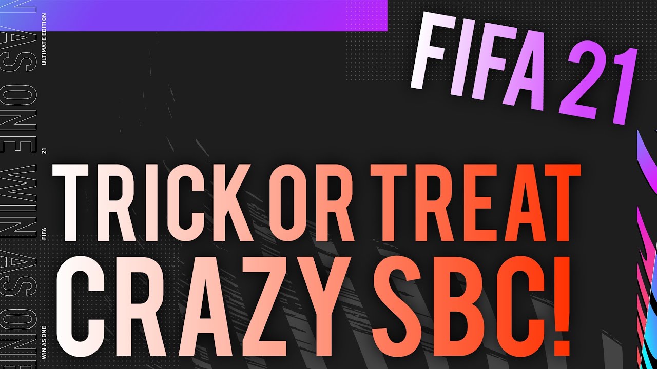 FIFA 21 - NEW Halloween "TRICK OR TREAT" SBC CHEAPEST SOLUTION! (Great Profitable SBC)