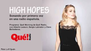 Pixie Lott Spain - 'High Hopes' en Qué! Radio