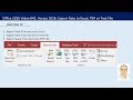 Office 2016 Video #42: Access 2016: Export Tables, Queries & Reports to Excel, PDF or Text File