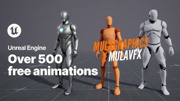 Unreal Engine 5.4 Motion Matching 500 Free Animations