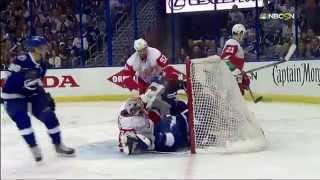 Gotta See It: Stamkos cross checked face first into cross bar