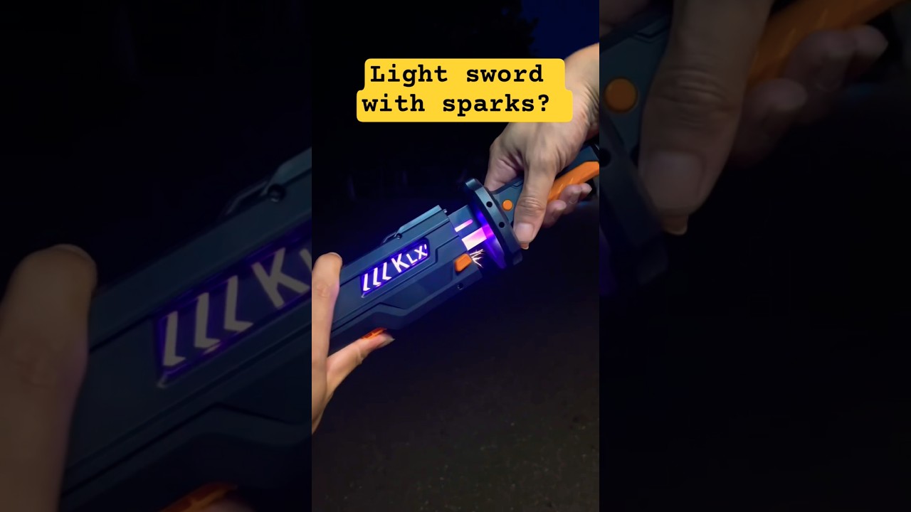 Light Sword With sparks 