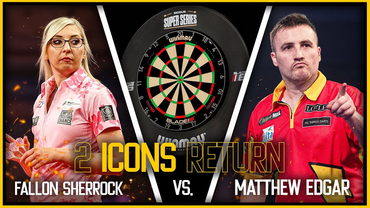 TWO ICONS RETURN TO THE OCHE🤩🎯 | Fallon Sherrock 🆚 Matthew Edgar | Full Match