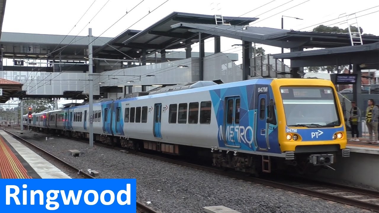 Trains at Ringwood - Metro Trains Melbourne