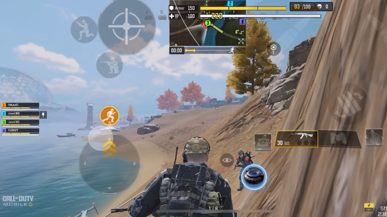 Cod Claw BEST call of duty mobile 4 Finger Claw HANDCAM SETTINGS [COD Mobile ...