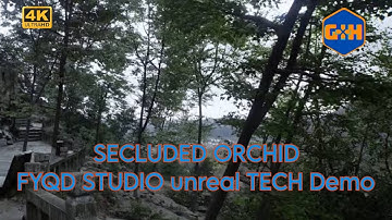 Secluded Orchid 4K | Unreal Engine 5 | Tech Demo | FYQD STUDIO | GaminG HuB |