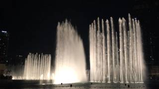 The Dubai Fountain 1080p 60fps , Christopher Tin - Baba Yetu