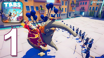 TABS Pocket Edition - Gameplay Walkthrough Part 1 - Tutorial (iOS, Android)