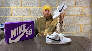 Nike SB Dunk Low Pro ISO White/Gum – Drift House