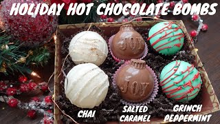 Hot Chocolate Bombs for the Holidays