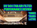 DIY Box Fan Air Filter Performance Review • Viewer Requested Video