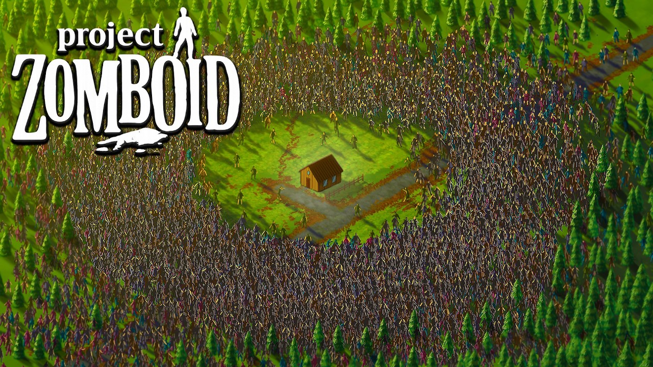 Project Zomboid, But EVERY Zombie Knows My Location