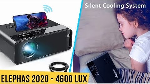 ELEPHAS 2020 Mini Movie Projector 4600