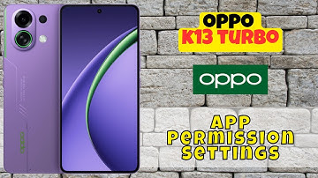 Oppo K13 Turbo App Permission Settings || Allow/Deny App Permissions