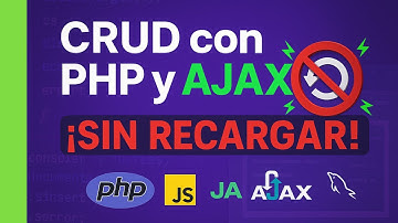 COMO HACER UN CRUD con PHP y AJAX || SIN RECARGAR LA PAGINA!!