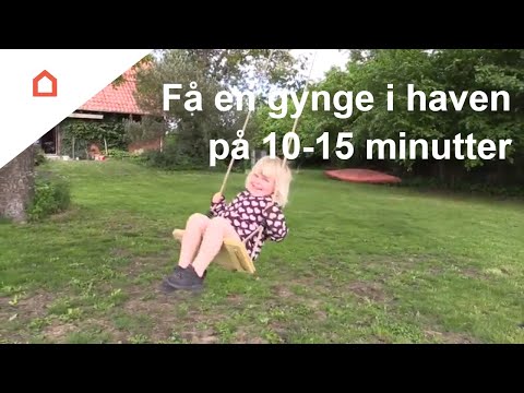 Video: Hvordan Man Vælger En Gynge