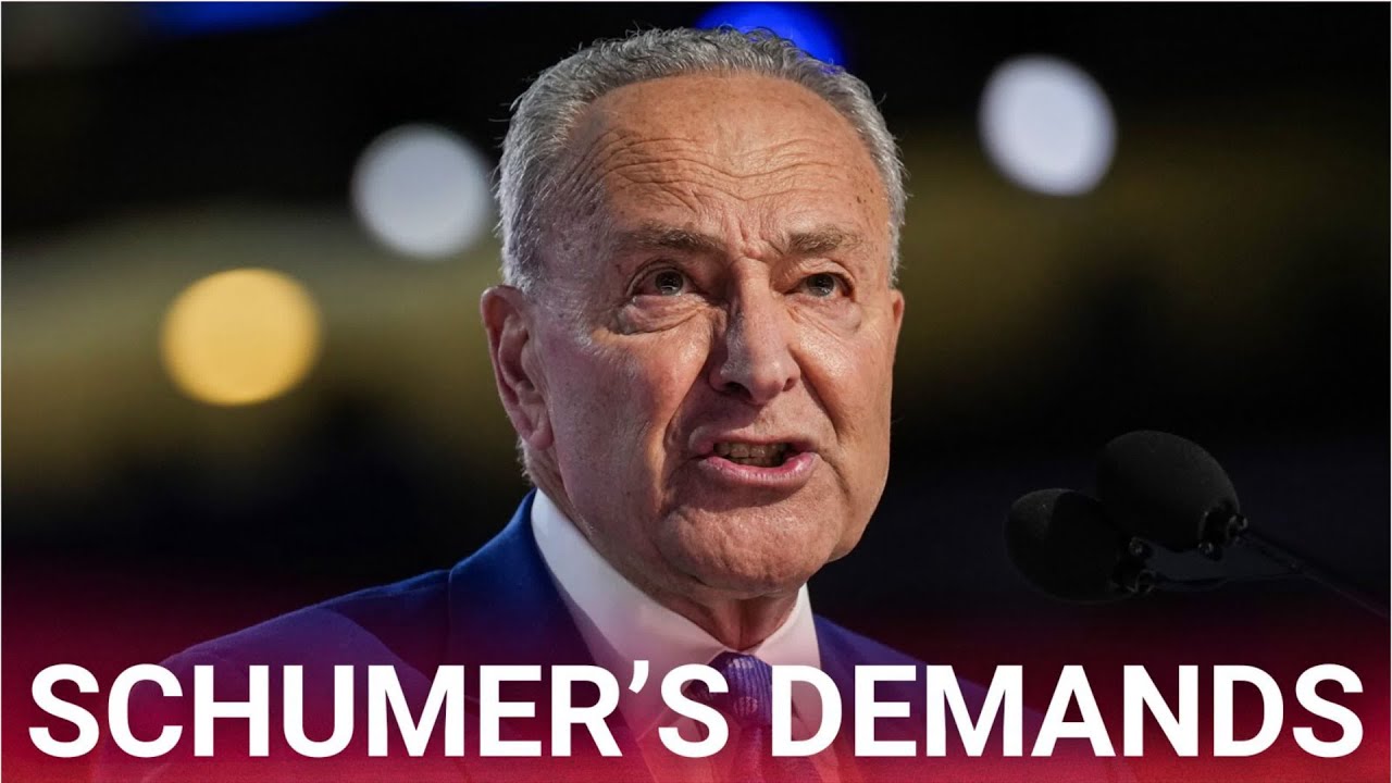 Chuck Schumer rolls out unhinged ICE demands to avert devastating government shutdown