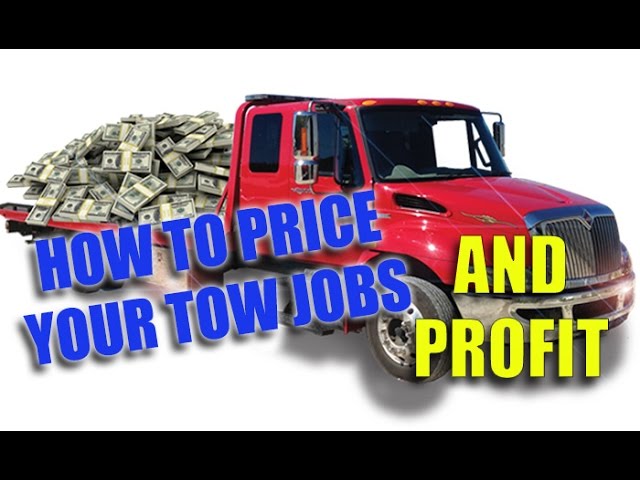 towing business makes good. money