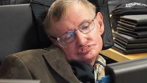 Stephen Hawking talks about technology and ACAT (Assistive Context Aware Tool-kit)