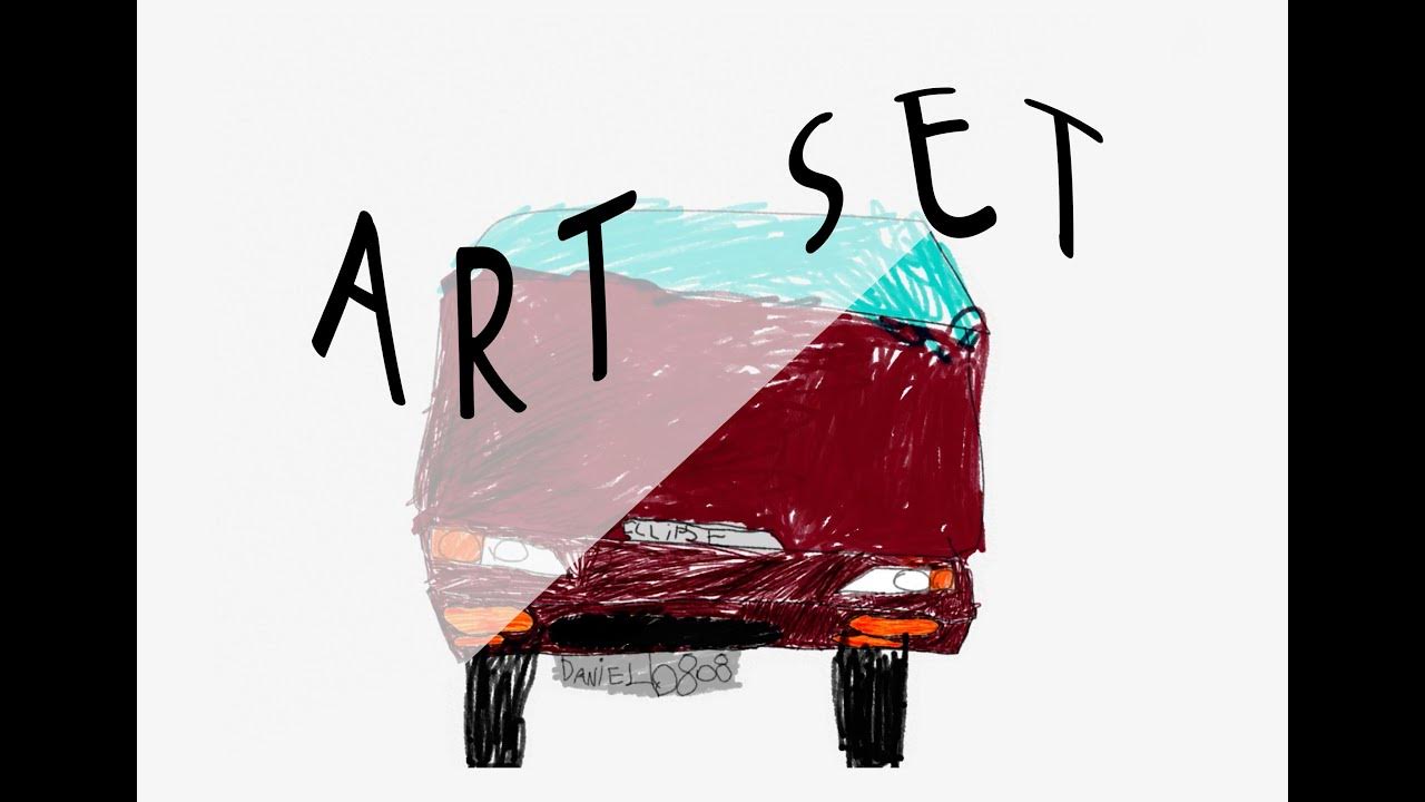 Art Set iPad App Drawing Eclipse Car YouTube
