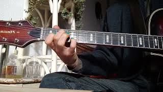 melody and accompanying on shuffle blues in the key of A - Fingerstyle
